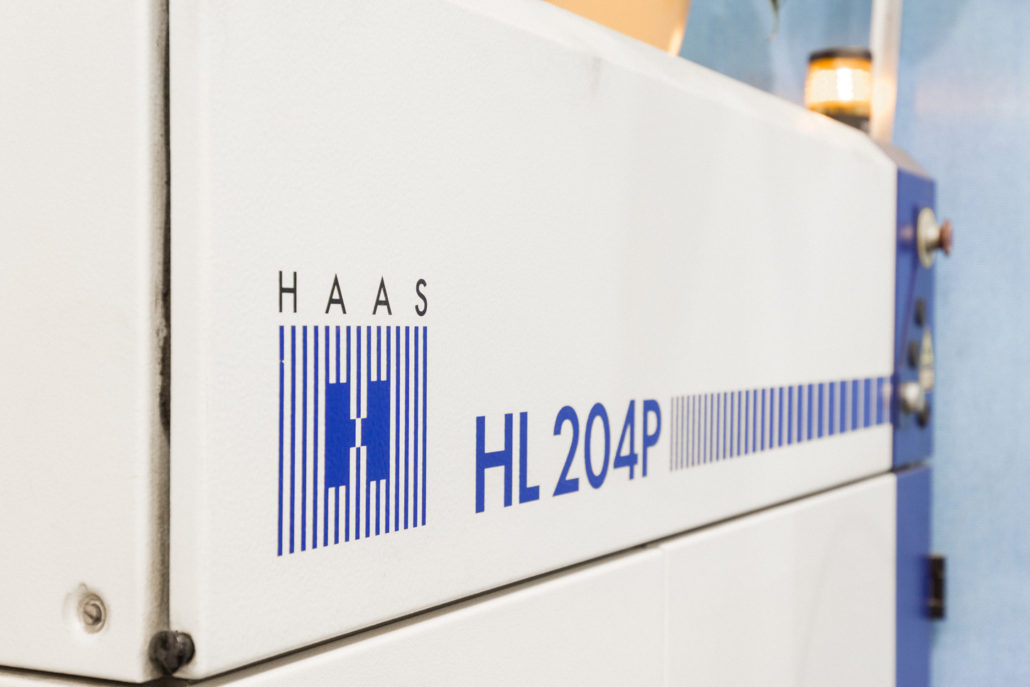 Laserschweißen Heine Maschinenpark HAAS HL 204 P